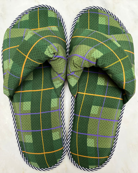 Le Chausson Purple Tartan - L